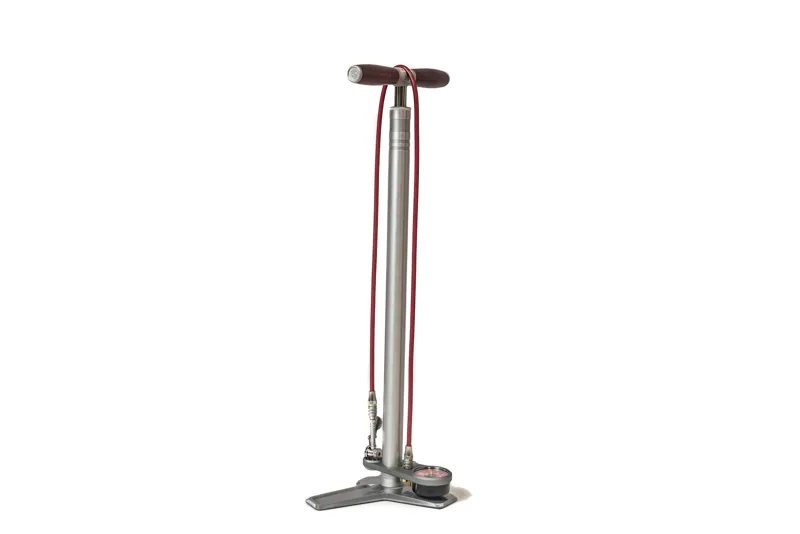 Silca Superpista Ultimate Floor Pump - Hiro Edition / Silver -3